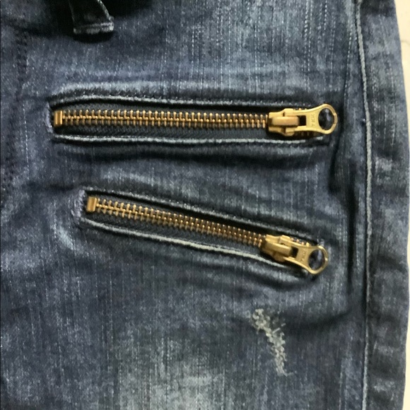 5/$25⭐️Bebe carmen Jean jegging 27 destroyed - Picture 4 of 7